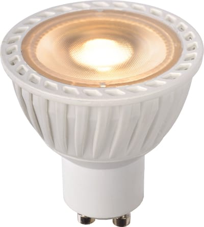Lucide MR16 - Led lamp - Ø 5 cm - LED Dimbaar - GU10 - 1x5W 2200K/2500K/2700K - Wit