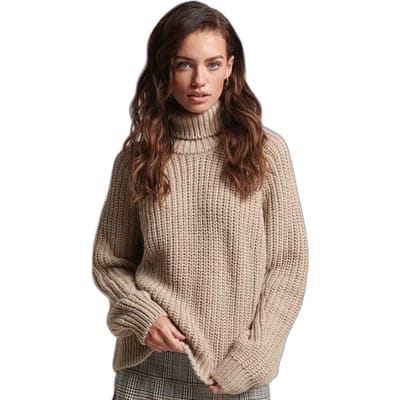Superdry - Slouchy Stitch Coltrui - Dames - Sweaters