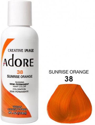 Adore Semi Permanent – Hair Dye 38 Sunrize Orange 118ml