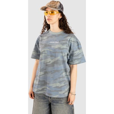 Santa Cruz Strip Emb T-Shirt camouflage