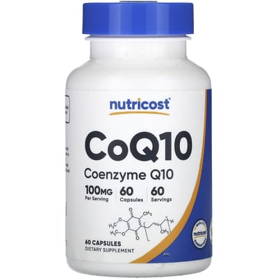 Nutricost, CoQ10, 100mg, 60 gélules