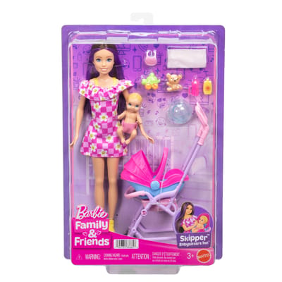 Barbie Skipper Babysitters - Speelset met Skipper en Baby Pop