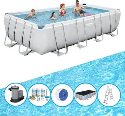 Bestway - Zwembad - Power Steel - Zwembad -pakket - 549x274x122 cm