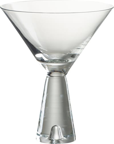J-Line glas cocktail Lewis - glas - transparant - 4 stuks