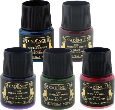 Cadence Glas- en Porseleinverf Opaque 45 ml Aubergine