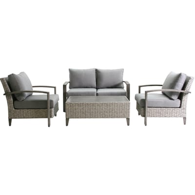 Intergard Aluminium loungeset Bradley 4 personen