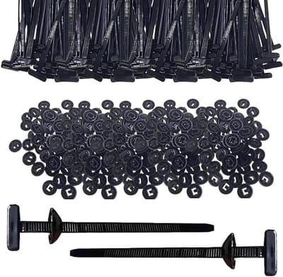 SolidKeus - 100 Stuks Nylon Kabelbinders voor Meerdere Toepassingen