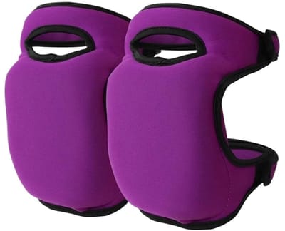 Kniebeschermers - Werkkussens - Tuinieren Vloeren Leggen - Dikke Schuimvulling - Eén Maat - Paars