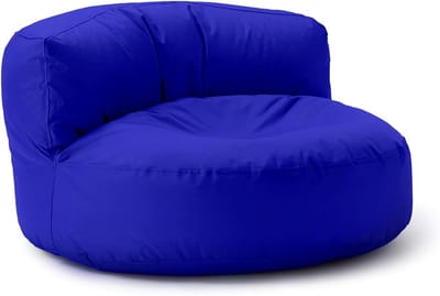 LUMALAND Beanbag Lounge: Zitzak voor uw goedgevulde sit-in | Ontdek modern, knuffelbaar design & relax in stijl in- & outdoor I Met aanpasbare EPS vulling | 90 x 50 cm