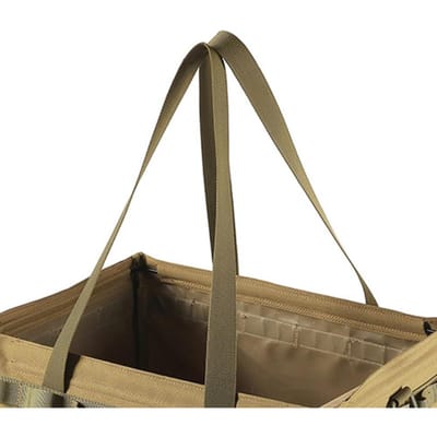 Camping Opbergtas Grote Capaciteit Multifunctionele Opvouwbare Utility Tote Tas voor Picknick Reizen Auto Kaki kaki