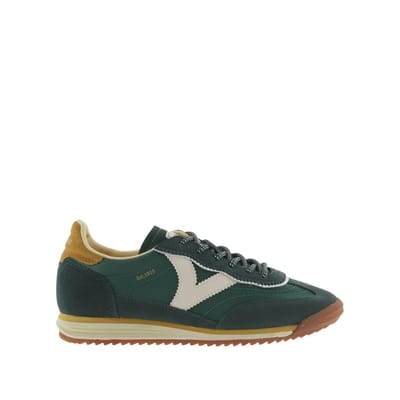 Nylon en split-lederen sneakers voor vrouwen Victoria Saturno