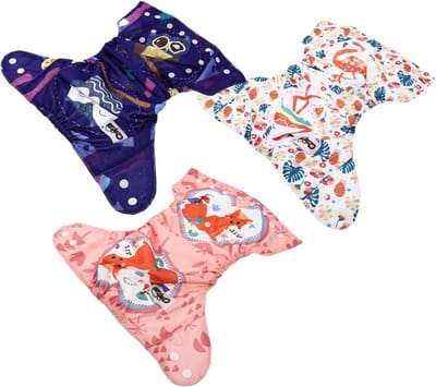 Baby Luiers - Wasbare Onderbroeken - Potty Training - Lekvrij Ontwerp - 3 Stuks - Assorti