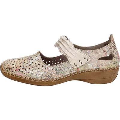 Rieker -Dames - multicolor - ballerina's & mocassins - maat 37