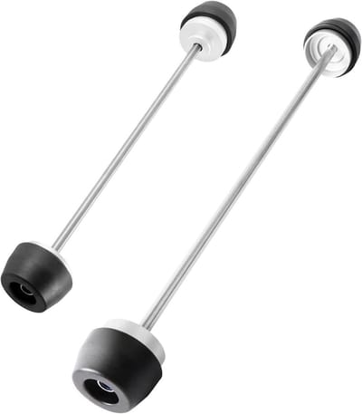 Motor Bescherming - Val Beveiliging - Motor Beschermen - As Slider Set - Voor en Achter - Zwart