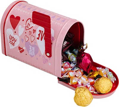 Brievenbus - Kaartenbox - Liefdesbrieven Delen - Romantisch Ontwerp - 135 x 8 x 95 cm - Roze
