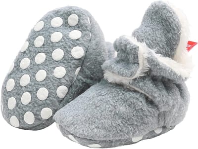Warme Unisex Pasgeboren Laarzen met Antislip Zool - Verstelbare Bootie Sok voor Baby's