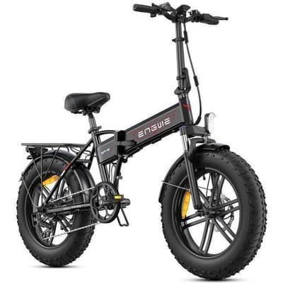 Opvouwbare elektrische fiets 20  - ENGWE - EP-2 BOOST - Afneembare accu 48V 13Ah - Actieradius 120 km - Shimano 7 versnellingen zwart