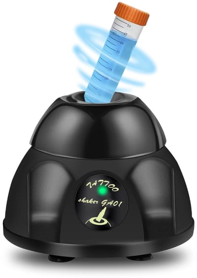 Mini Vortex Mixer - Elektrische Shaker - Vloeistoffen Mengen - 5200 RPM Snelheid - Tot 50 ml - Wit
