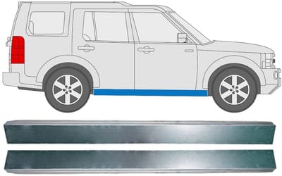 Reparatie dorpel voor Land Rover Discovery 2004-2009 / Links = Rechts / Set