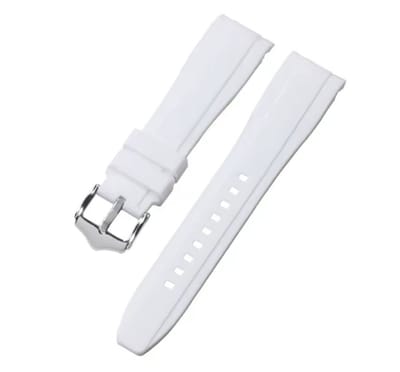 Actie4you® - Premium Siliconen Horlogebandje – Compatibel met Swatch X Omega MoonSwatch (20MM) - Wit