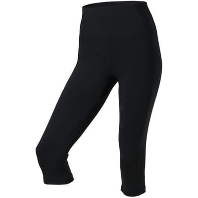 CRIVIT Dames capri sportlegging (Zwart, XS (32/34))