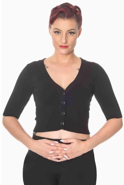 Dancing Days - OVERLOAD Cardigan - S - Zwart