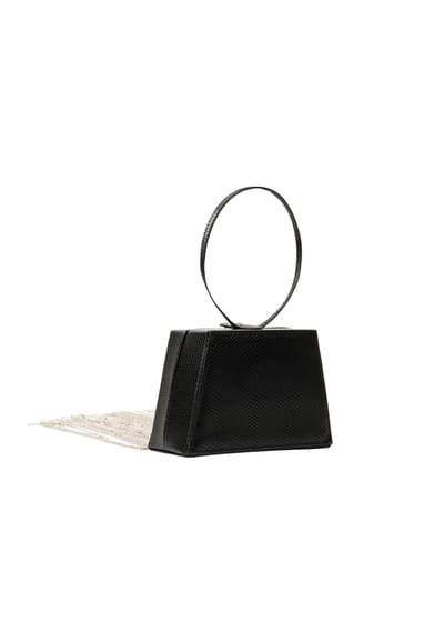 Faina Clutch/avondtasje Dames zwart
