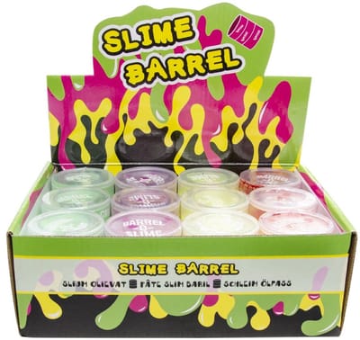 Duckiez Slijm Olievat L Transparant - 12 stuks