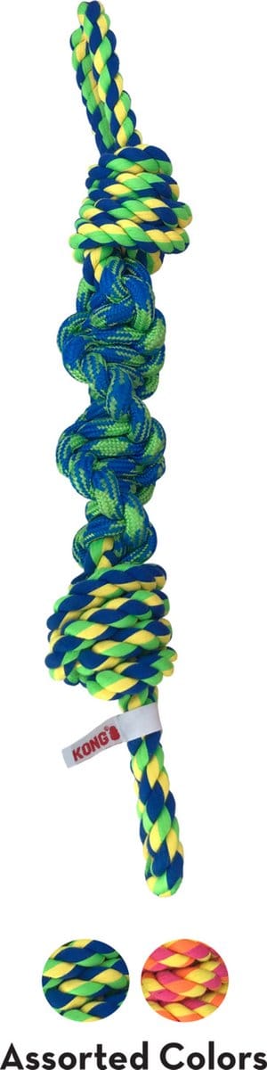 Kong Rope Bunji Assorti - Hondenspeelgoed - Small
