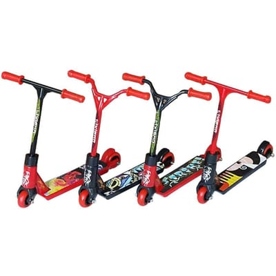 Doigt Éducatif Doigt d'Enfant Scooter à Doigt Skateboard à Doigt Mini Scooter Mini Scooter à Doigt black