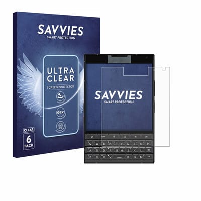Savvies - Screenprotector voor Unihertz Titan 2 - Folie Beschermfolie transparant 6 Stuks