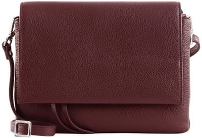 GIANNI CHIARINI Leren schoudertas Three Crossbody Bag Antique Ruby (rood)paars