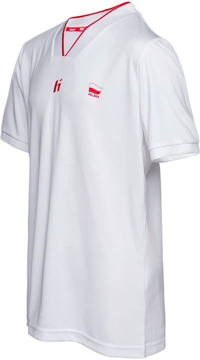 Huari Polska Junior T-shirt Met Korte Mouwen Wit 164 cm Kinderen