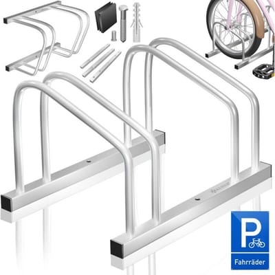 KESSER® fietsstandaard Meervoudige standaard met 37 cm wielafstand voor bandbreedtes van 30-65 mm