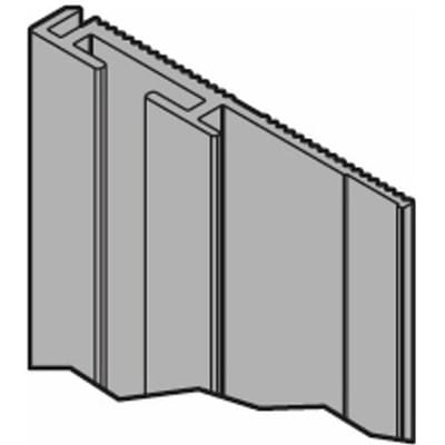 HÜPPE End Profile HÜPPE Select Organizer Receptacle L: 255 cm ES0209055