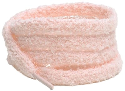Dailygoody - Pluche Veters - Brede Veters - Scheurvast en Comfortabel - Oranje-Roze - Vervangende Veters - Geschikt voor Sportschoenen en Damesschoenen