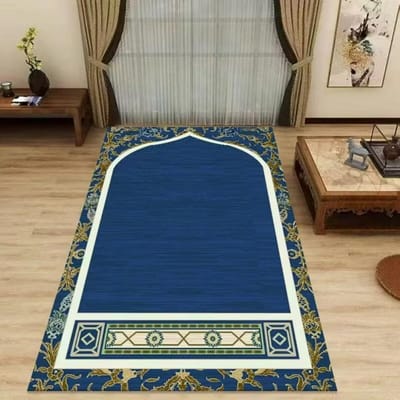 Premium Islamitisch Gebedskleed Antislip Vloermat voor Huisdecoratie Woonkamer Slaapkamer Stijlvol en Duurzaam Tapijt voor Dagelijks Gebruik 120*160cm