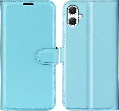 Coverup Hoesje - Geschikt voor Samsung Galaxy A05 Hoesje - Coverup Book Case - Lichtblauw