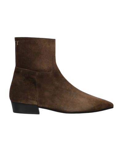 Toral Belinda Enkellaarzen Donkerbruin Tl-belinda