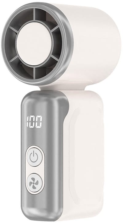 VHV - Handventilator - Pocket mini ventilator met aromafunctie - 199 standen en USB oplaadbaar - Voor reizen en sport