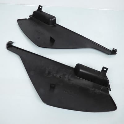 tun'r zijbekleding voor motorfiets derbi 50 senda 2000 tot 2008 paar zwart nieuw