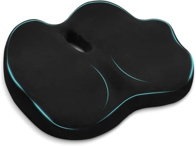 Aurixi® Wigkussen - Wigkussen Bed - Matrasverhoger - ZWart -15cm x 17cm x 4cm