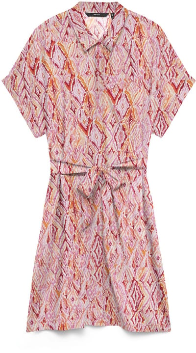 VERO MODA - VMEASY JOY S/S SHIRT DRESS WVN GA - Dames - Mini jurken