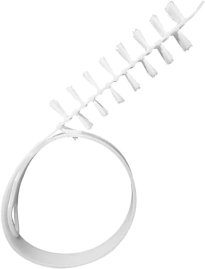 Droger Pluisborstel - Reinigingsborstel Wasmachine - Efficiënt Haren Verwijderen - Flexibel Ontwerp - 59 cm - Wit
