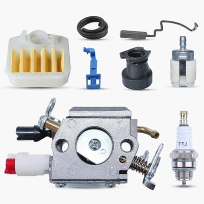 Carburetor Air Fuel Filter Line Intake Manifold voor Husqvarna 340 345 346 XP 350 351 353 kettingzaag #503283208 Throttle Choke Rod