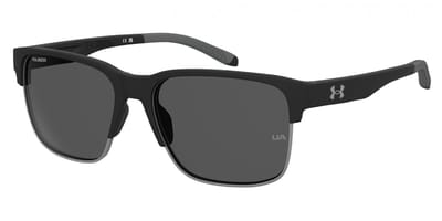 Under Armour UA ASSIST EDGE Matte black grey 57/17/140 UNISEX Zonnebrillen