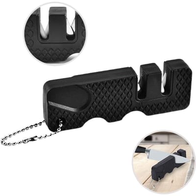 Mini Draagbare Keukenslijper Keukengereedschap Accessoires Praktisch Duurzaam Snelle Slijper zwart