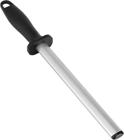 Professioneel 8-inch Koksmes met Stalen Staaf voor Keuken - Perfect voor Snijden en Hakken