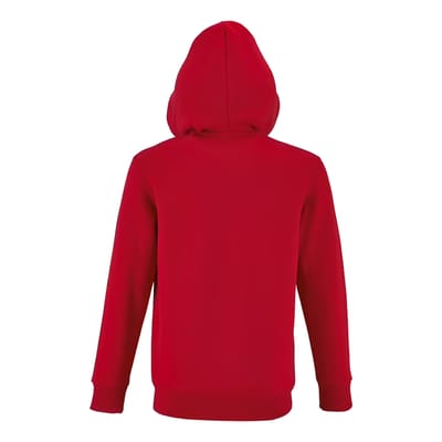SOLS Hoodie met volledige rits voor kinderen/Kinderen Stone (Rood)