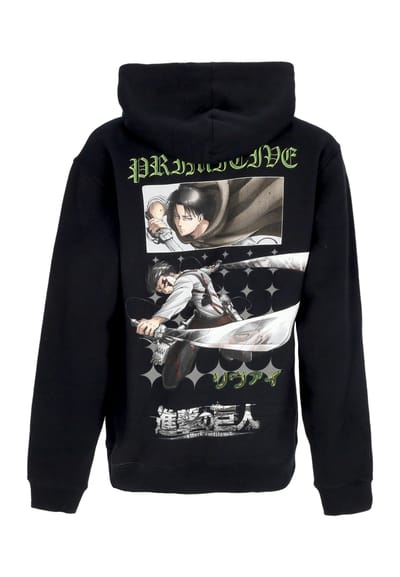 Scout-hoodie voor heren X Attack On Titan Zwart